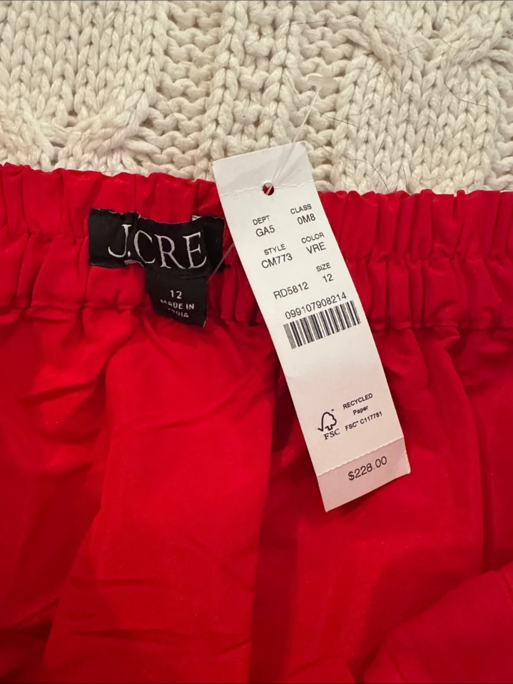 J. Crew made make